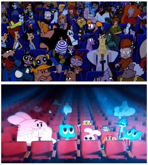 Cartoon Network antes e depois