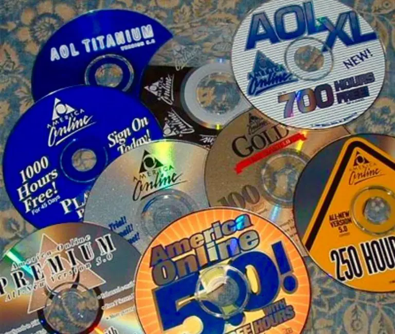AOL Promotional CD’s - Free Internet by the Hour! 15 AOL Promotional CD’s - Free Internet by the Hour! 15
