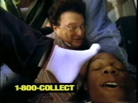 1-800-COLLECT "World Record" Commercial with Wayne Knight (1998) 7