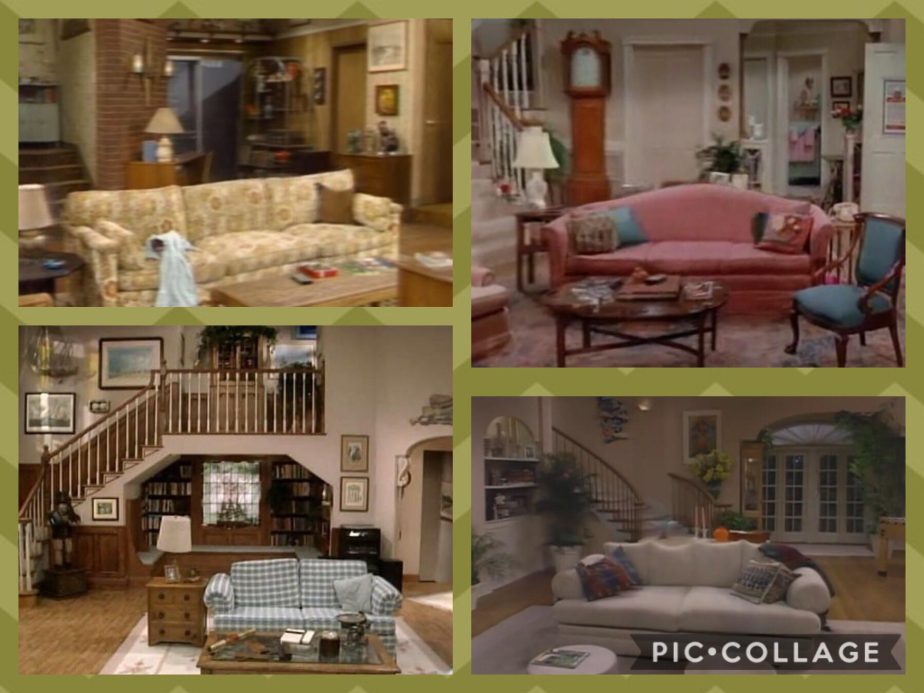 90s Sitcom Living Rooms