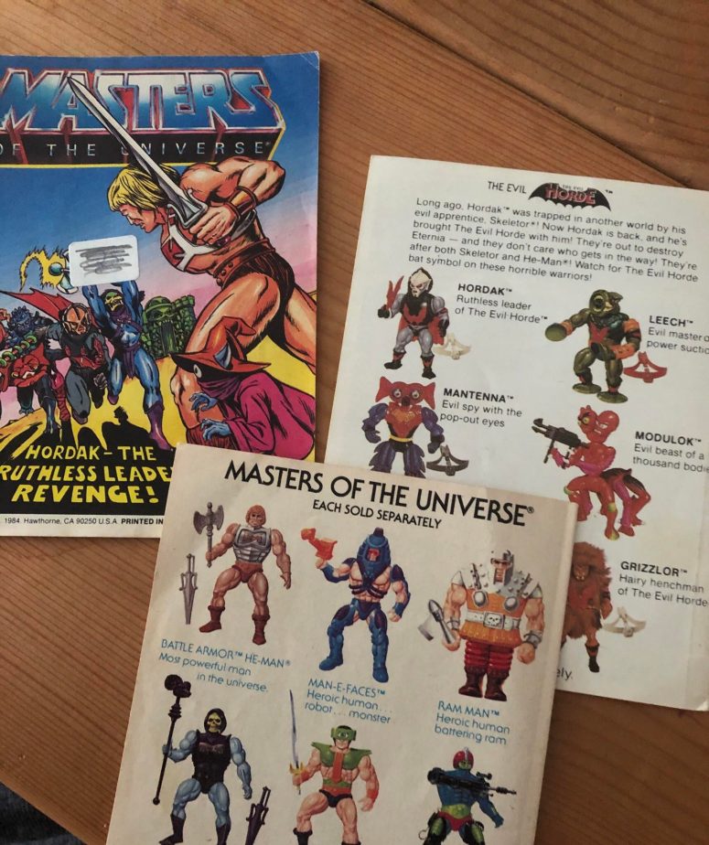 masters of the universe mini comics