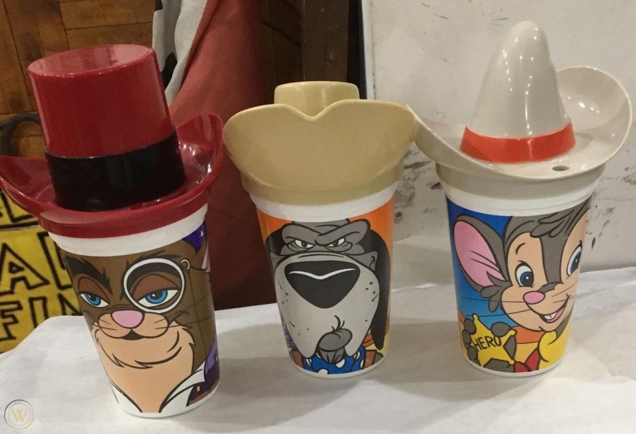 American Tail Fievel Goes West Pizza Hut Cups