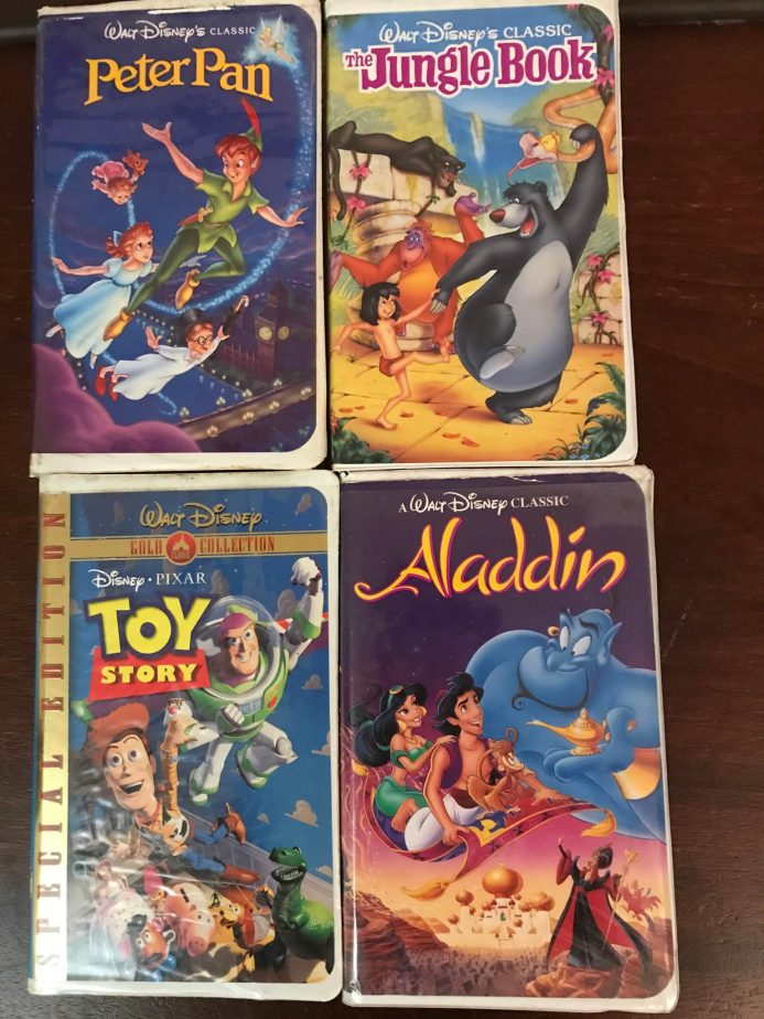 Who had Disney VHS movies?