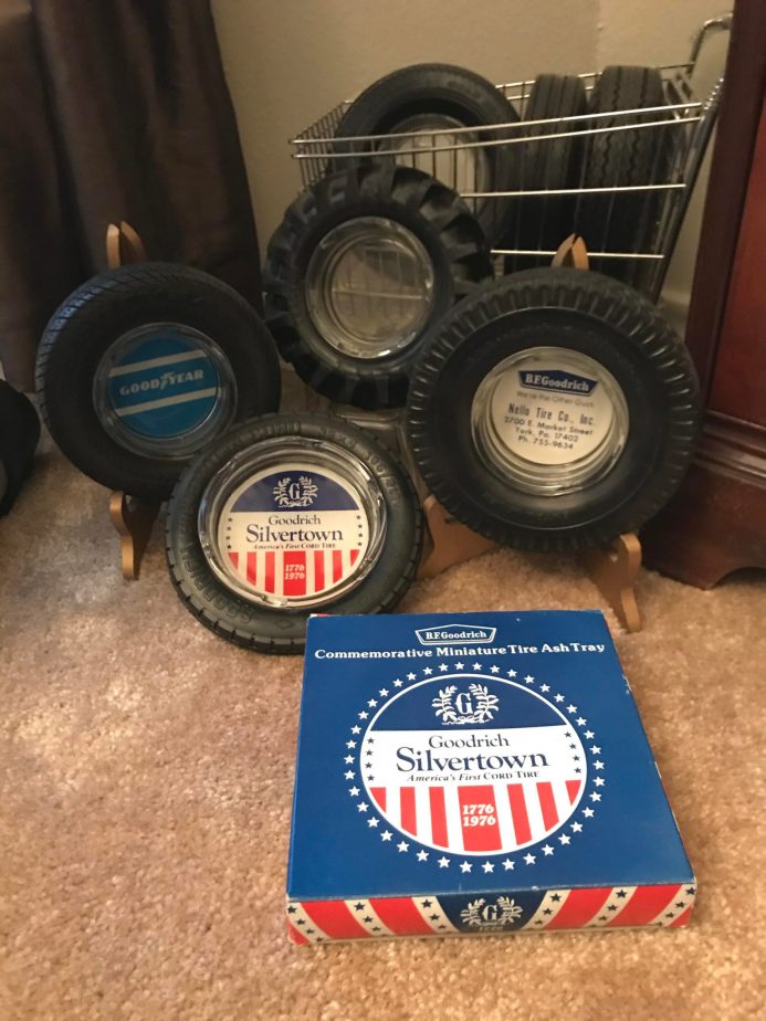 Tire Ashtrays