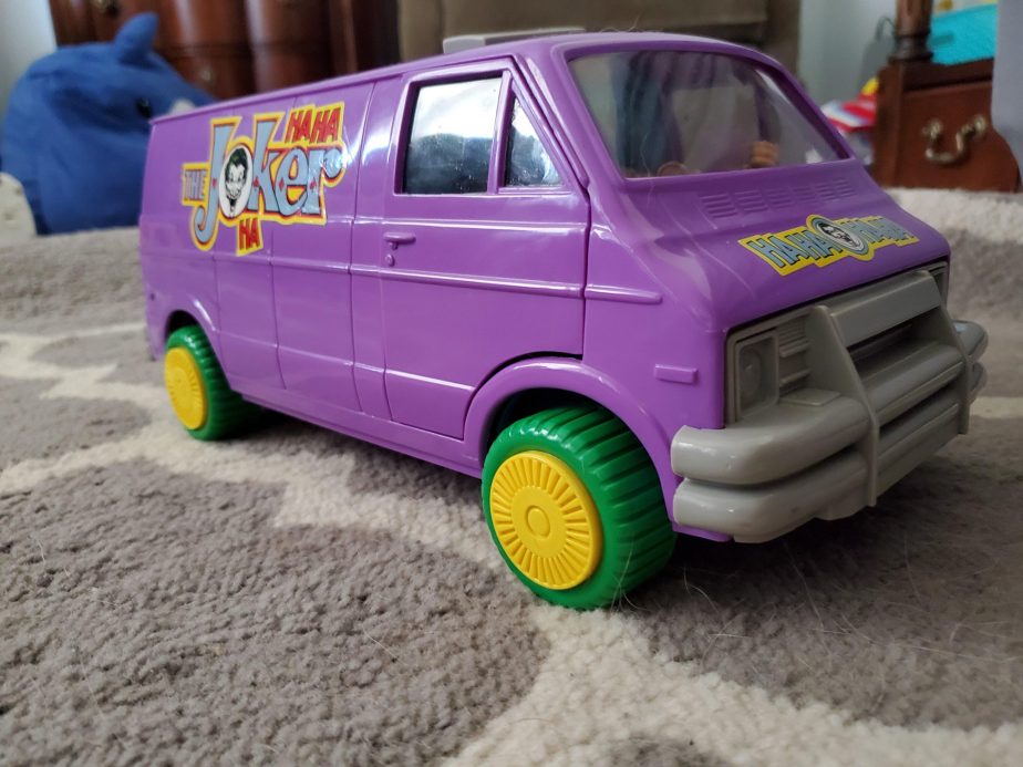 The Joker van I dug out for my kids to play with