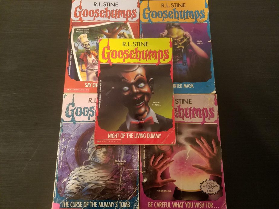 some of my Goosebumps collection