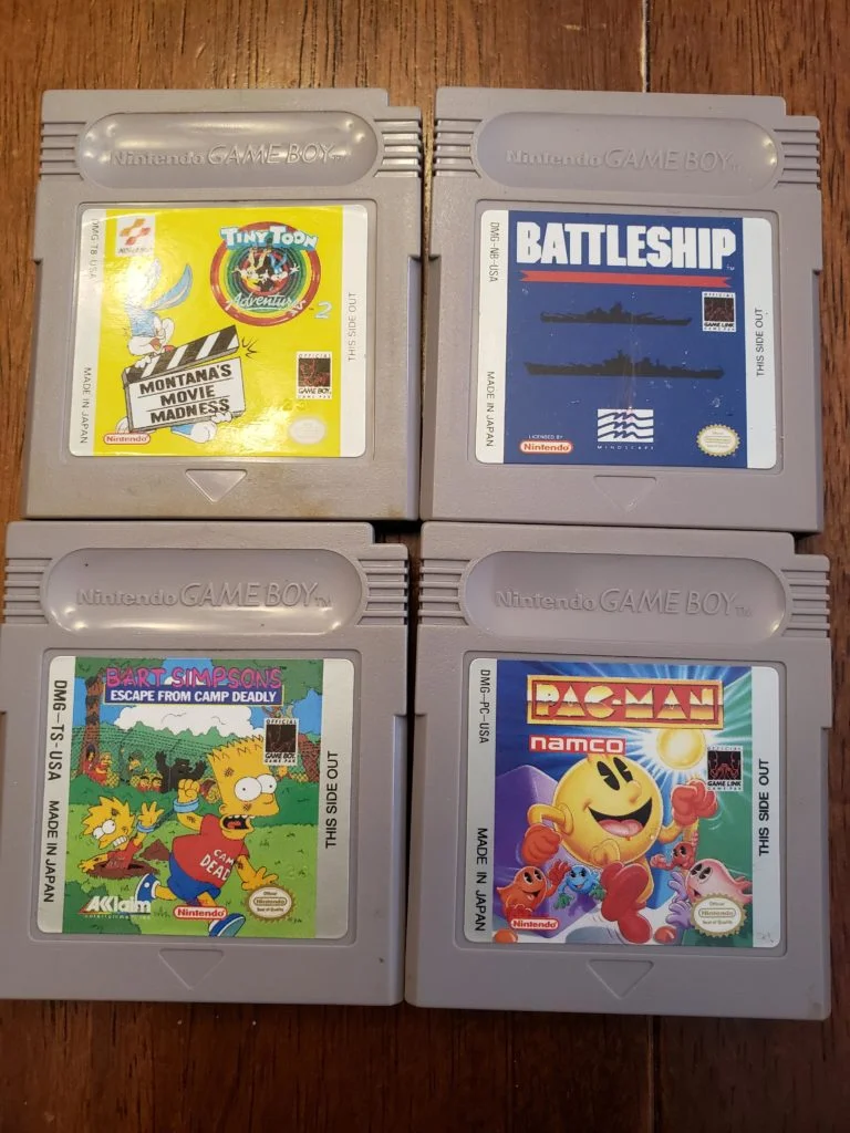 I found a random stash of my old games 1