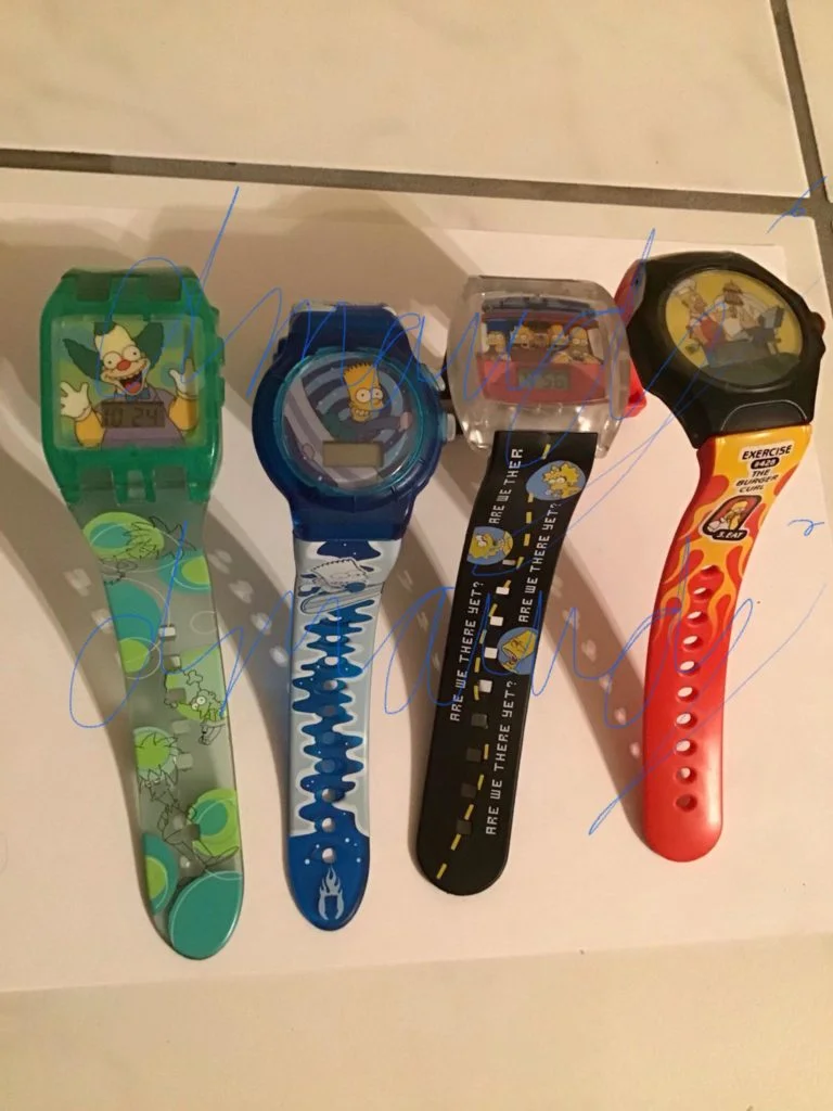 Burger King's 'The Simpsons' Collectable Watches Circa 2002 8 Burger King's 'The Simpsons' Collectable Watches Circa 2002 8