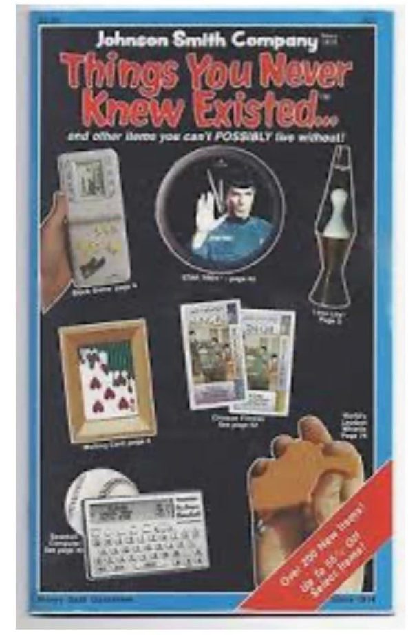 Anybody Remember Getting The Things You Never Knew Existed Catalog In 