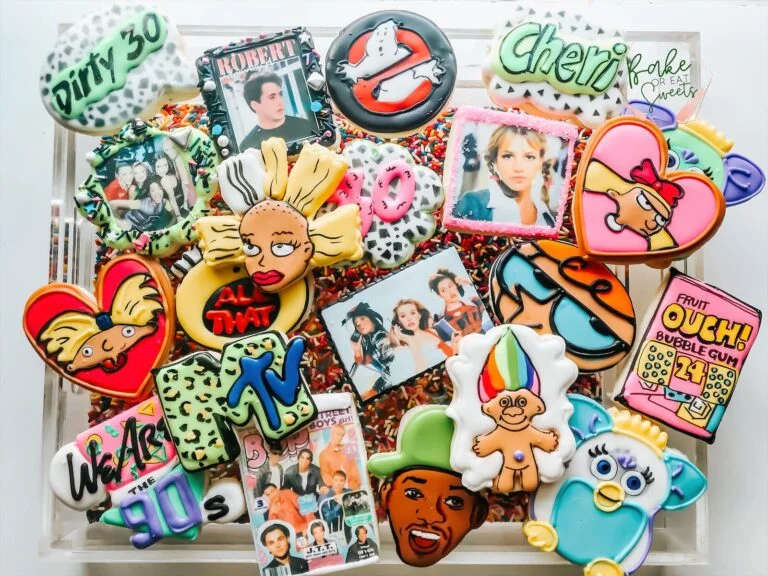 I know I have been Teasing with my 90's themed cookies but here is the actual set they all came from! Robert Downey Jr was more for me than for the customer haha 3 I know I have been Teasing with my 90's themed cookies but here is the actual set they all came from! Robert Downey Jr was more for me than for the customer haha 3