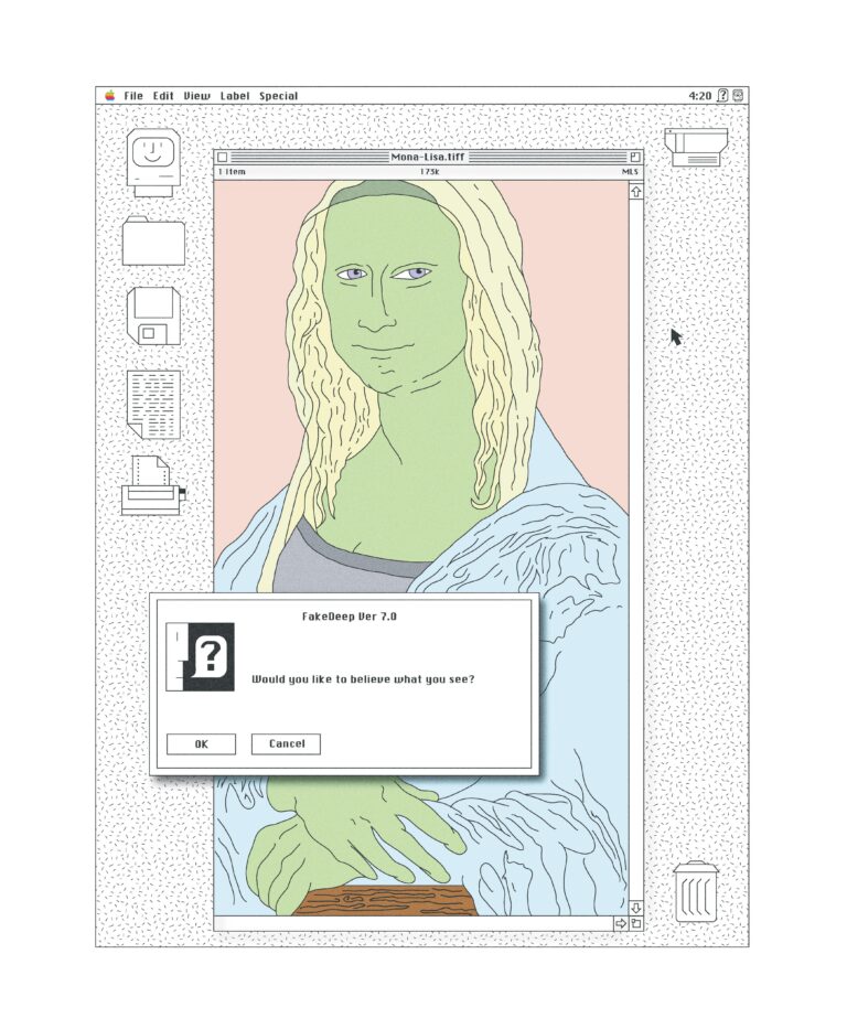 Macintosh x Mona Lisa, Digital, Me 52 Macintosh x Mona Lisa, Digital, Me 52