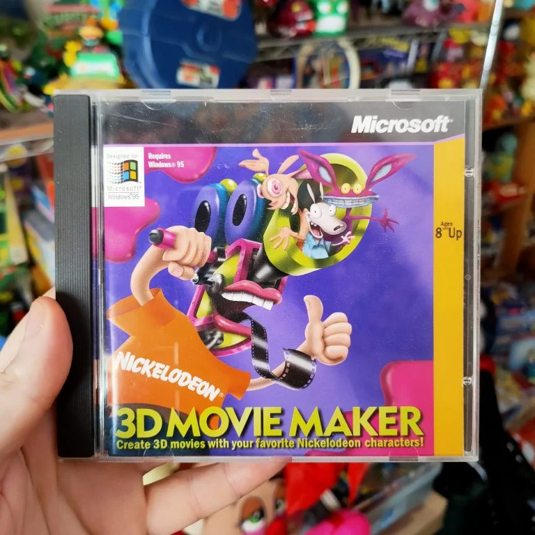 Nickelodeon 3D Movie Maker, Did you have this? I would spend hours a day making fun Nick cartoons on it. One of my favourite games ever! 27 Nickelodeon 3D Movie Maker, Did you have this? I would spend hours a day making fun Nick cartoons on it. One of my favourite games ever! 27