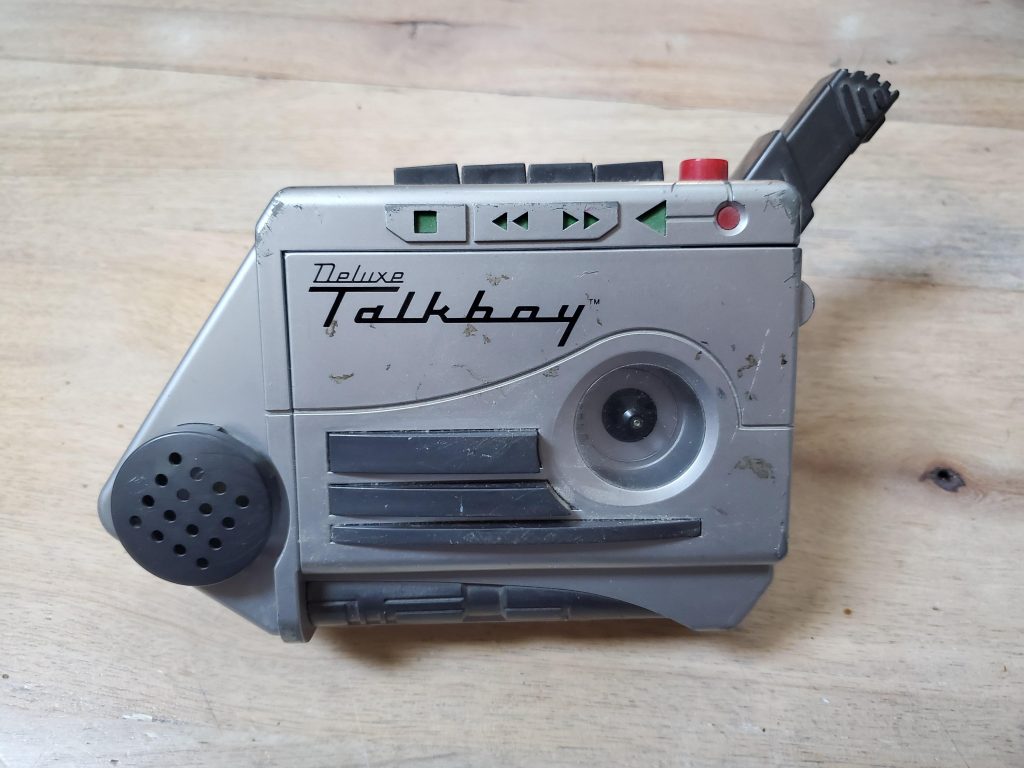 The Deluxe Talkboy Cassette player and Recorder