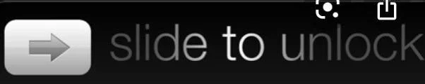 “Slide to unlock” 3