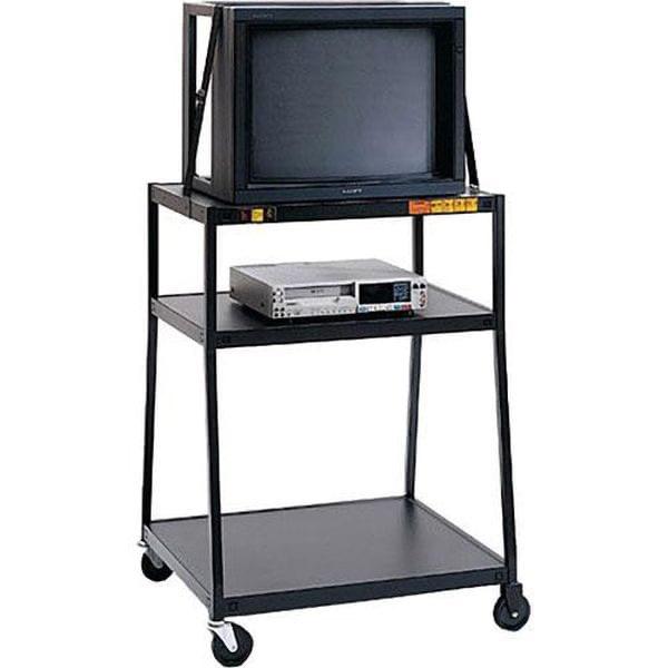 The TV Cart at school... A break from doing work 6