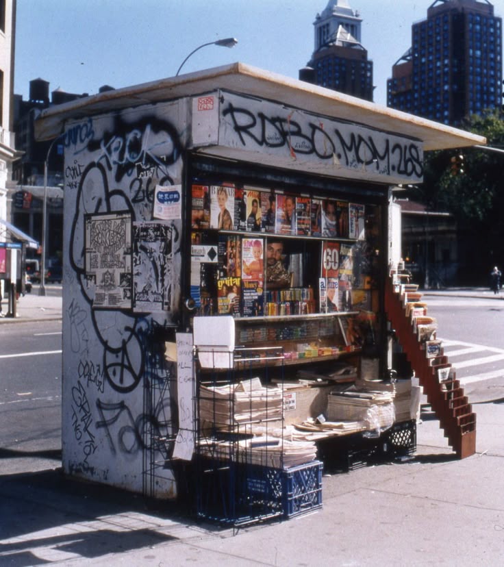 The Ink-Stained Oasis: Remembering the Newsstands of the 1990s 1 The Ink-Stained Oasis: Remembering the Newsstands of the 1990s 1