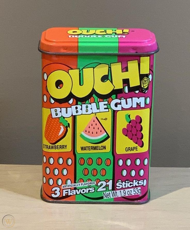 Remember These? Your Favorite Chewing Gums from the 1990s 2 Remember These? Your Favorite Chewing Gums from the 1990s 2