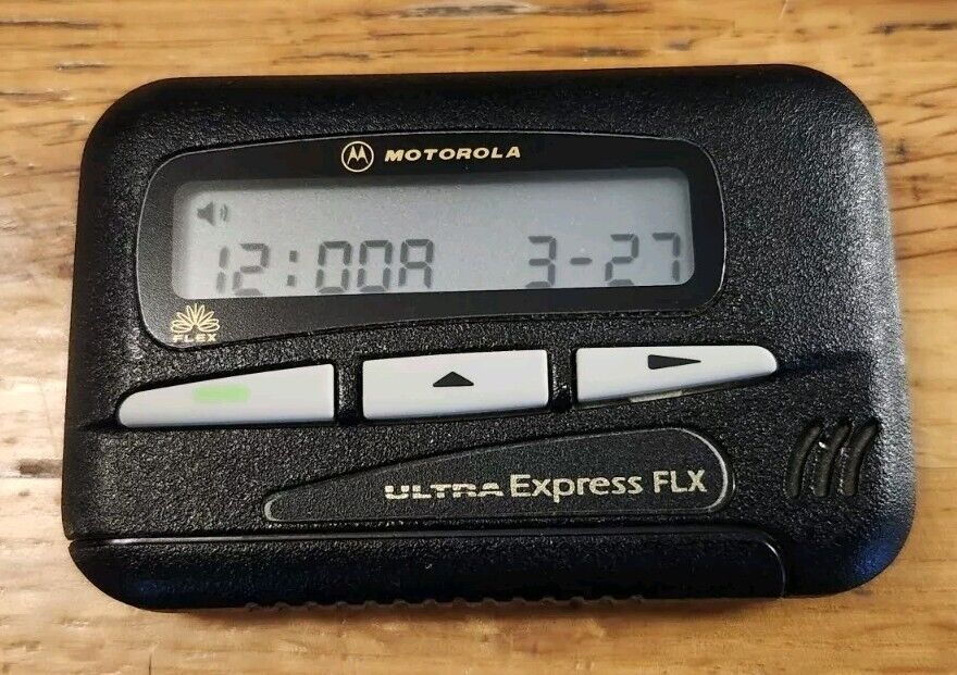 Remember the Beep? A Look Back at the Motorola Express FLX Pager 1 Remember the Beep? A Look Back at the Motorola Express FLX Pager 1